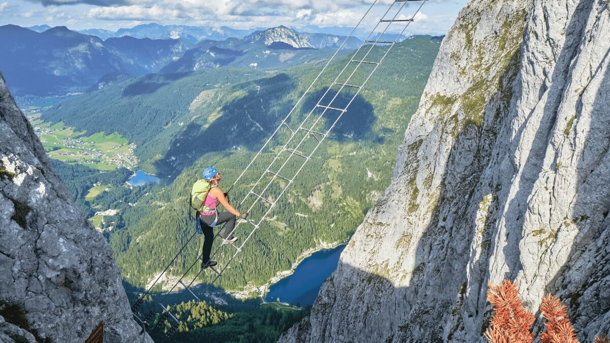 Climbing Austria’s Intersport Klettersteig aka “Sky Ladder to Heaven”