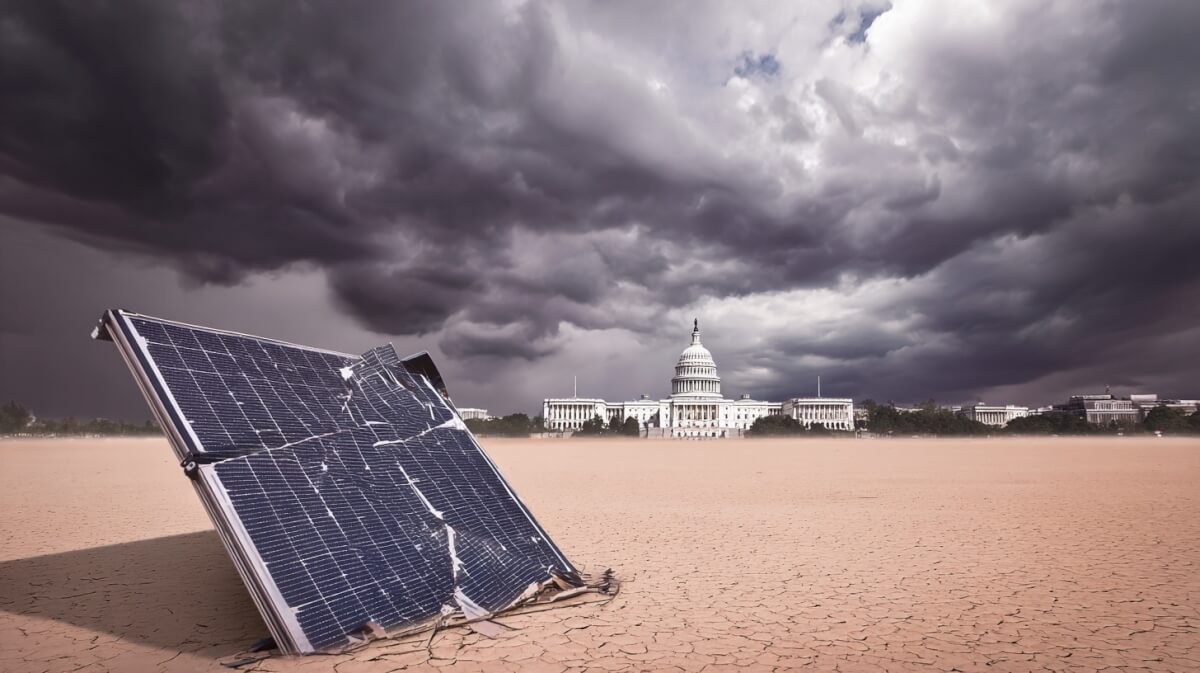 Wind and solar just got taxed. Here’s who benefits.