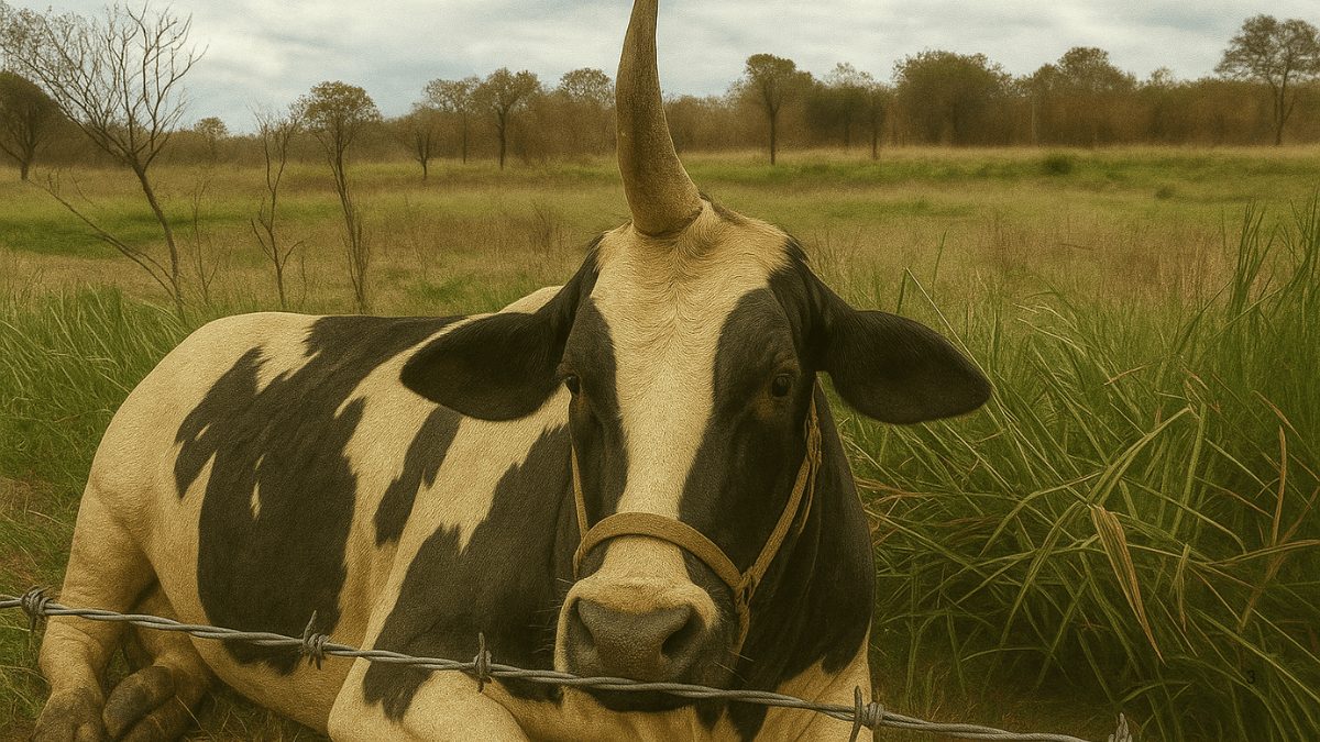 Unicorn cows are real, but they’re not what you think