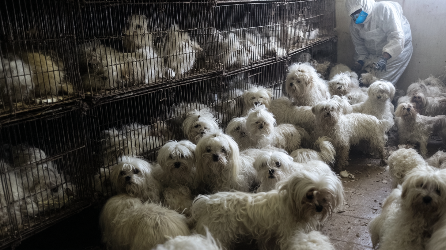 Hundreds of dogs rescued from Oklahoma breeding facility in shocking raid
