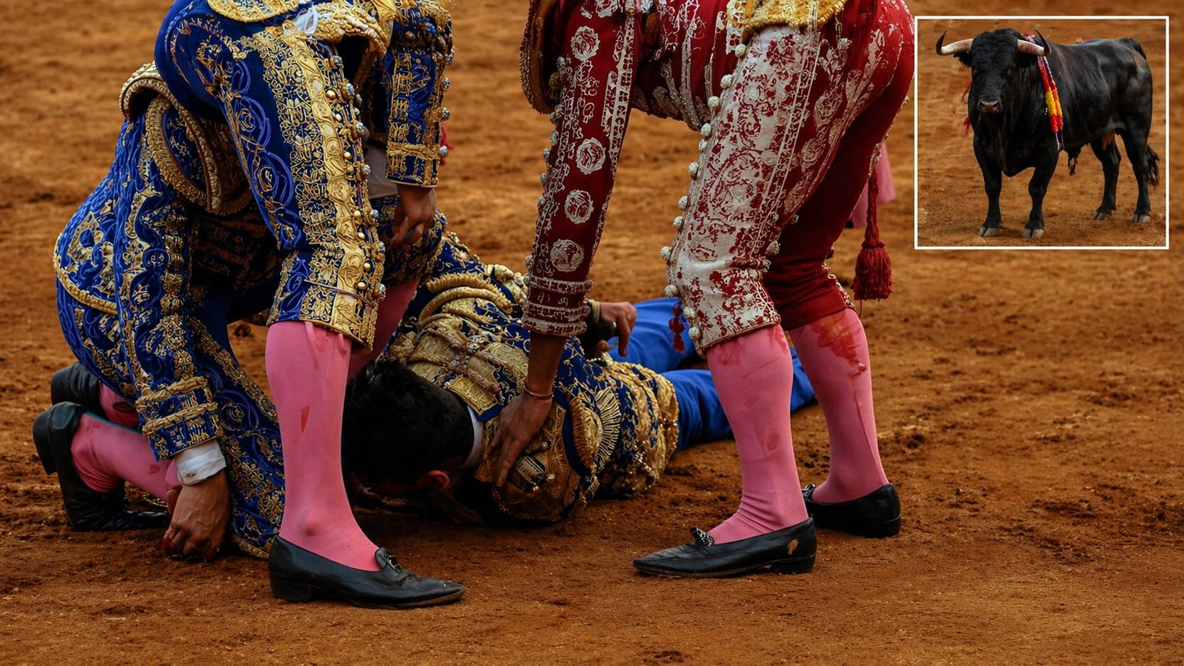 Legendary Spanish matador unable to eat or sleep after severe rectal goring injury