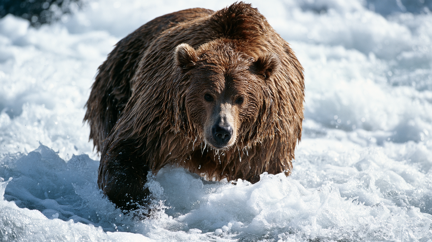 Bucky ends Chunk’s title defense in Fat Bear Week 2026